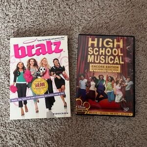 Disney High School Musical and Bratz DVD Set - Red and Pink